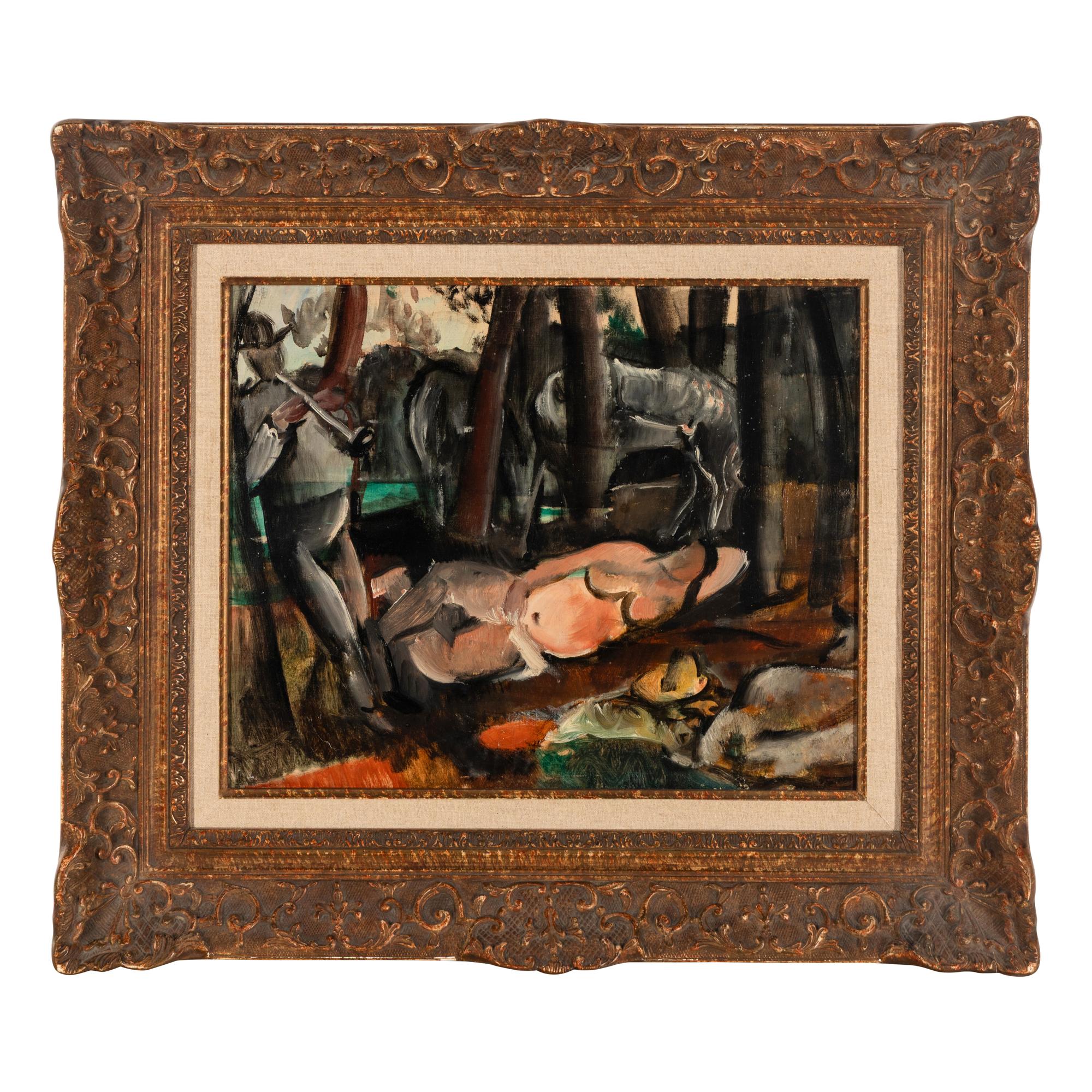 Georges (Karpeles) Kars (Czech, 1882-1945) — Repos à L'Ombre des Arbres , 1919