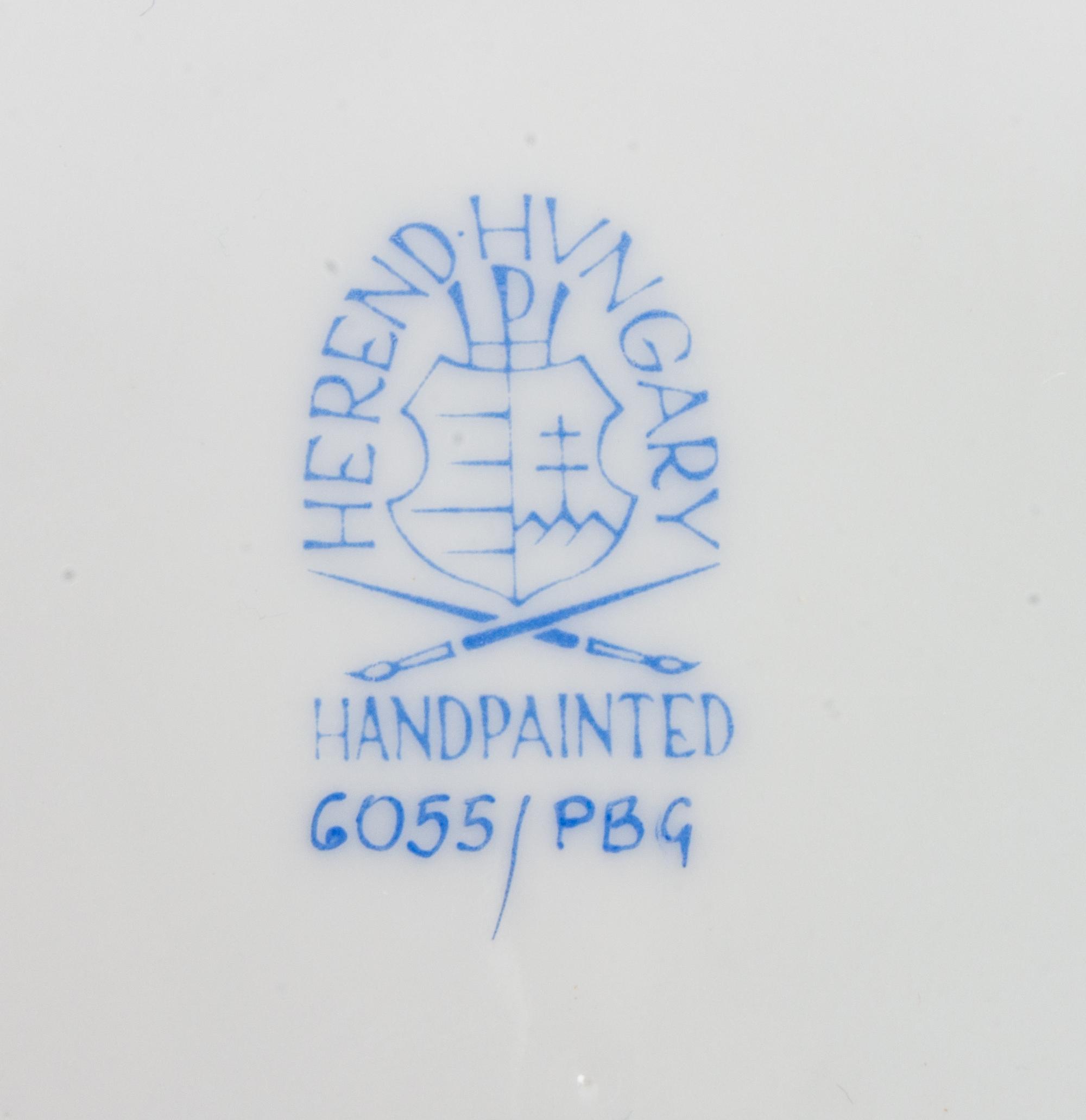 A Herend Porcelain Figural Group