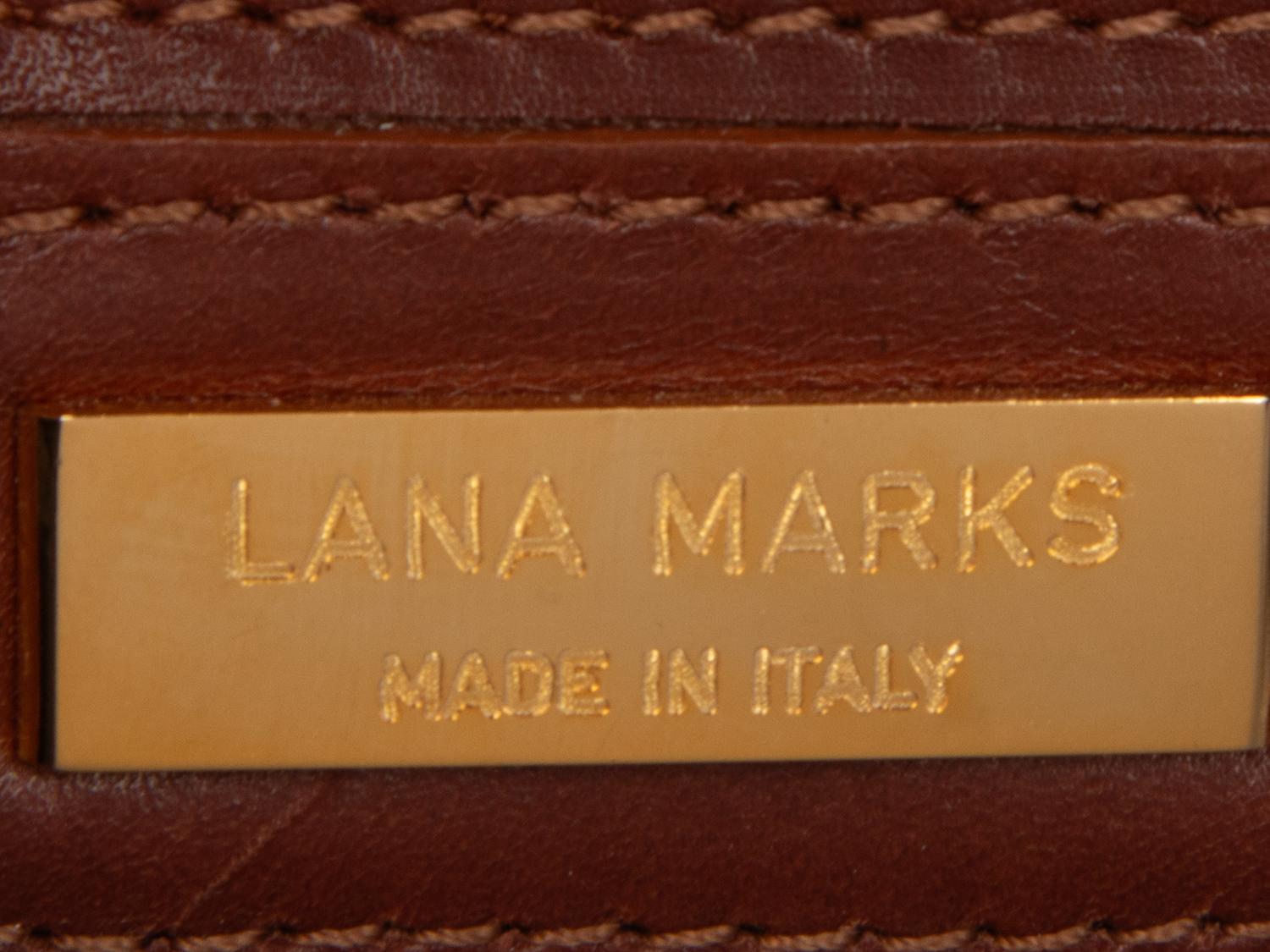 Two Lana Marks Crocodile Handbags