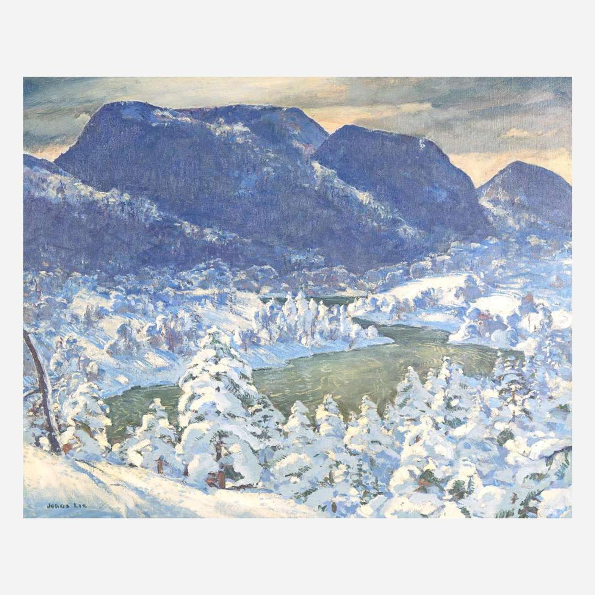 Jonas Lie (American/Norwegian, 1880–1940) Snow