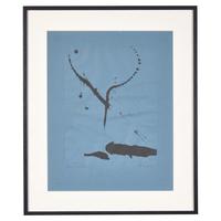 Robert Motherwell (American, 1915–1991) — A Throw of the Dice #2 (Blue), 1962-63