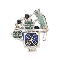CARTIER, ART DECO, GIARDINETTO BROOCH