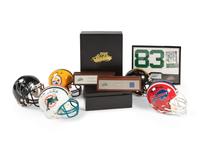A Large Group of NFL Signed Autograph and Display Items Including Dan Marino
