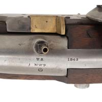 Rifled & Sighted US Model 1840 Percussion Conversion Musket by Pomeroy