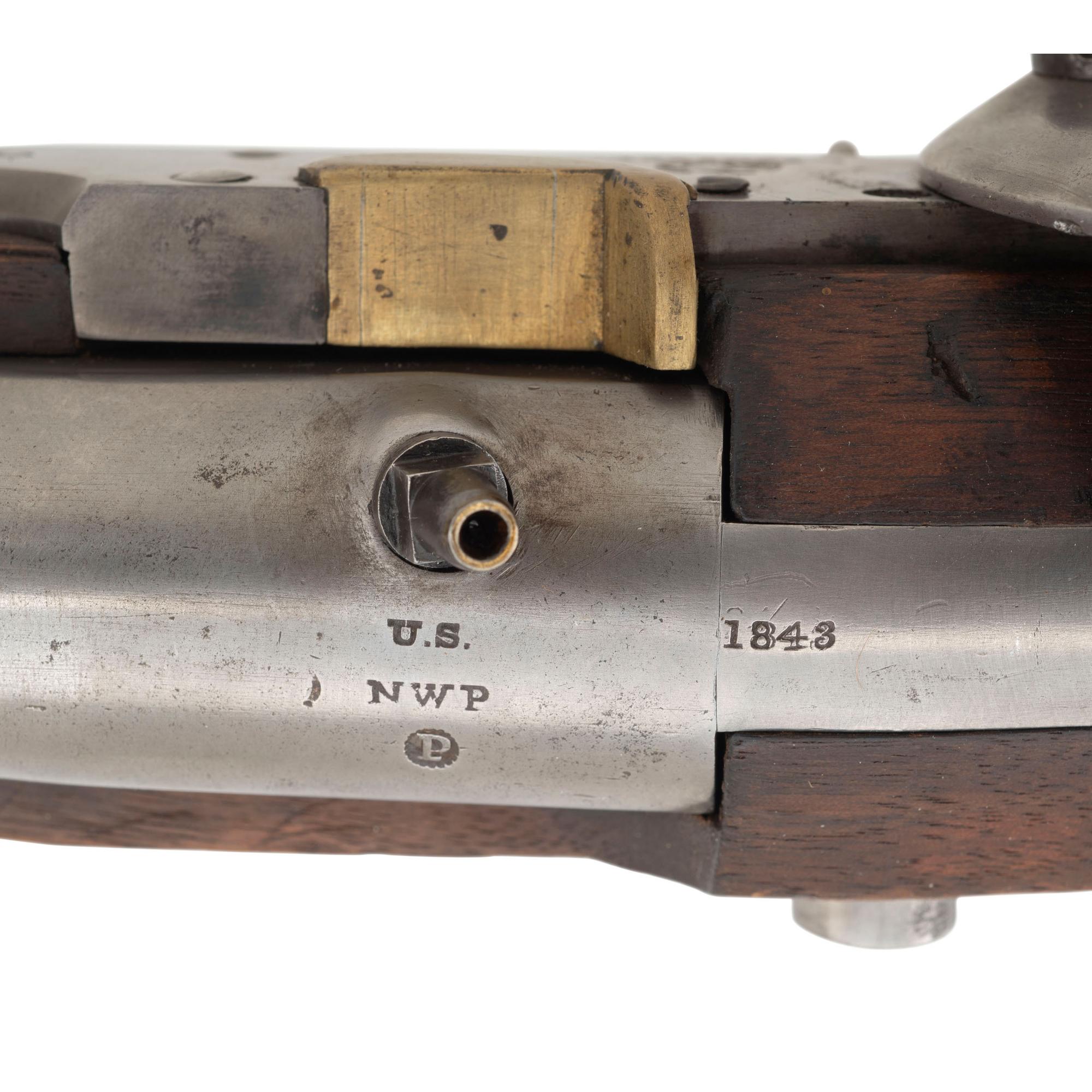 Rifled & Sighted US Model 1840 Percussion Conversion Musket by Pomeroy