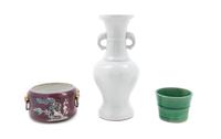 Three Chinese Porcelain Articles