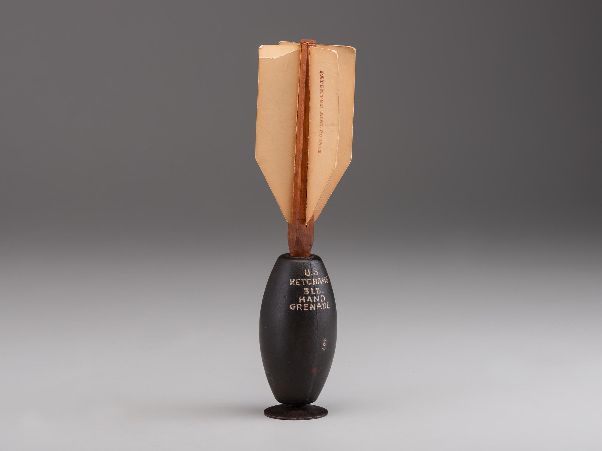 [CIVIL WAR]. Ketchum's patent hand grenade.