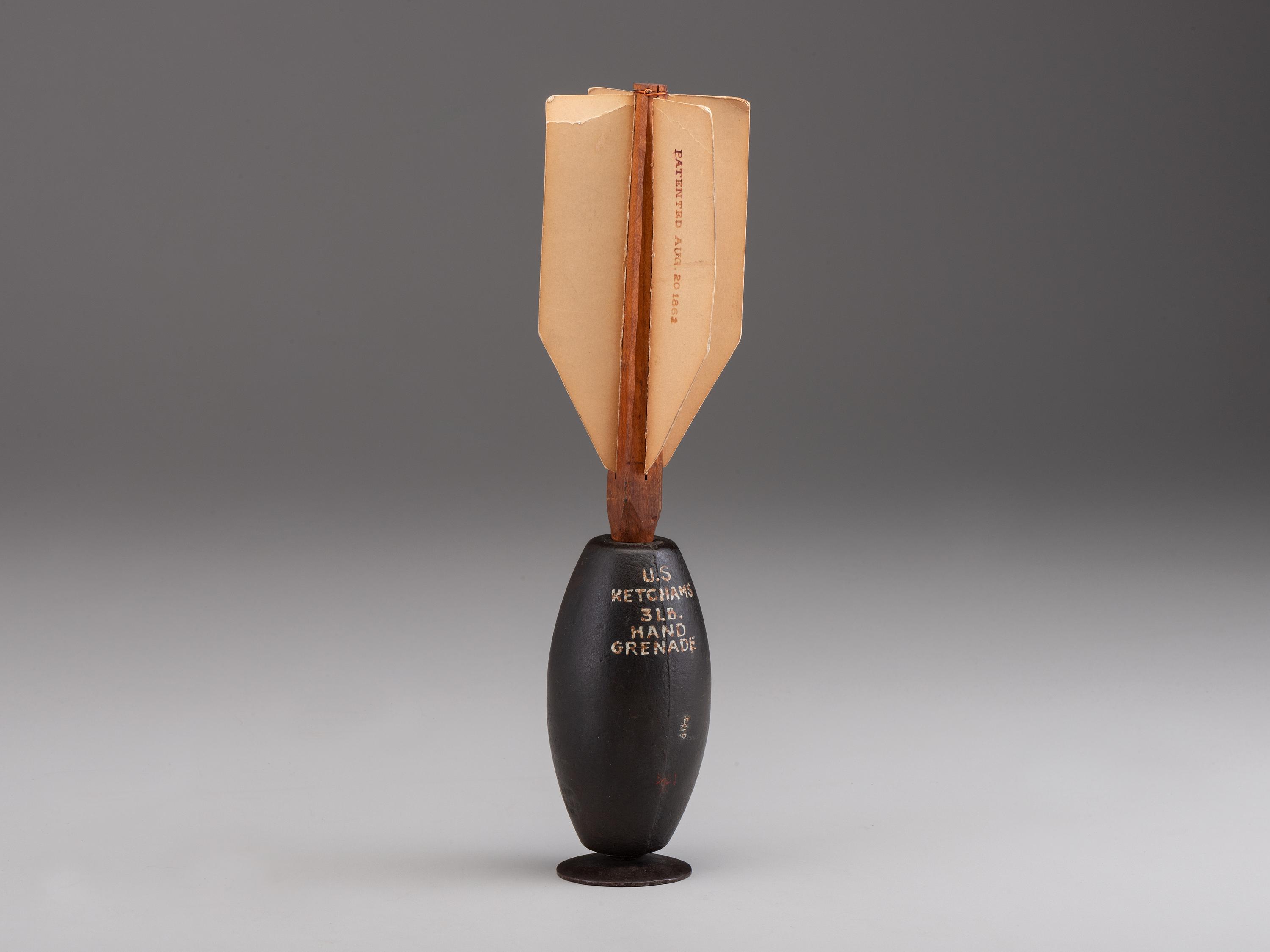 [CIVIL WAR]. Ketchum's patent hand grenade.