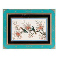A Set of Twelve Chinese Export Watercolor and Pith Paintings of Exotic Birds
