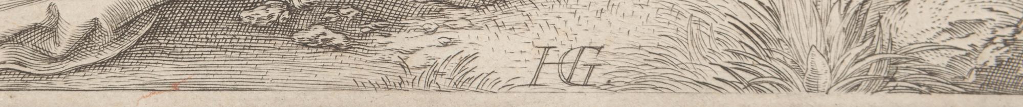 Christ Bearing the Cross (from The Passion ), ca. 1598