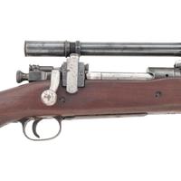 **Springfield Model 1903 NRA Sporter Star Gauge Barrel Fitted with Aftermarket Fecker Scope and Blocks