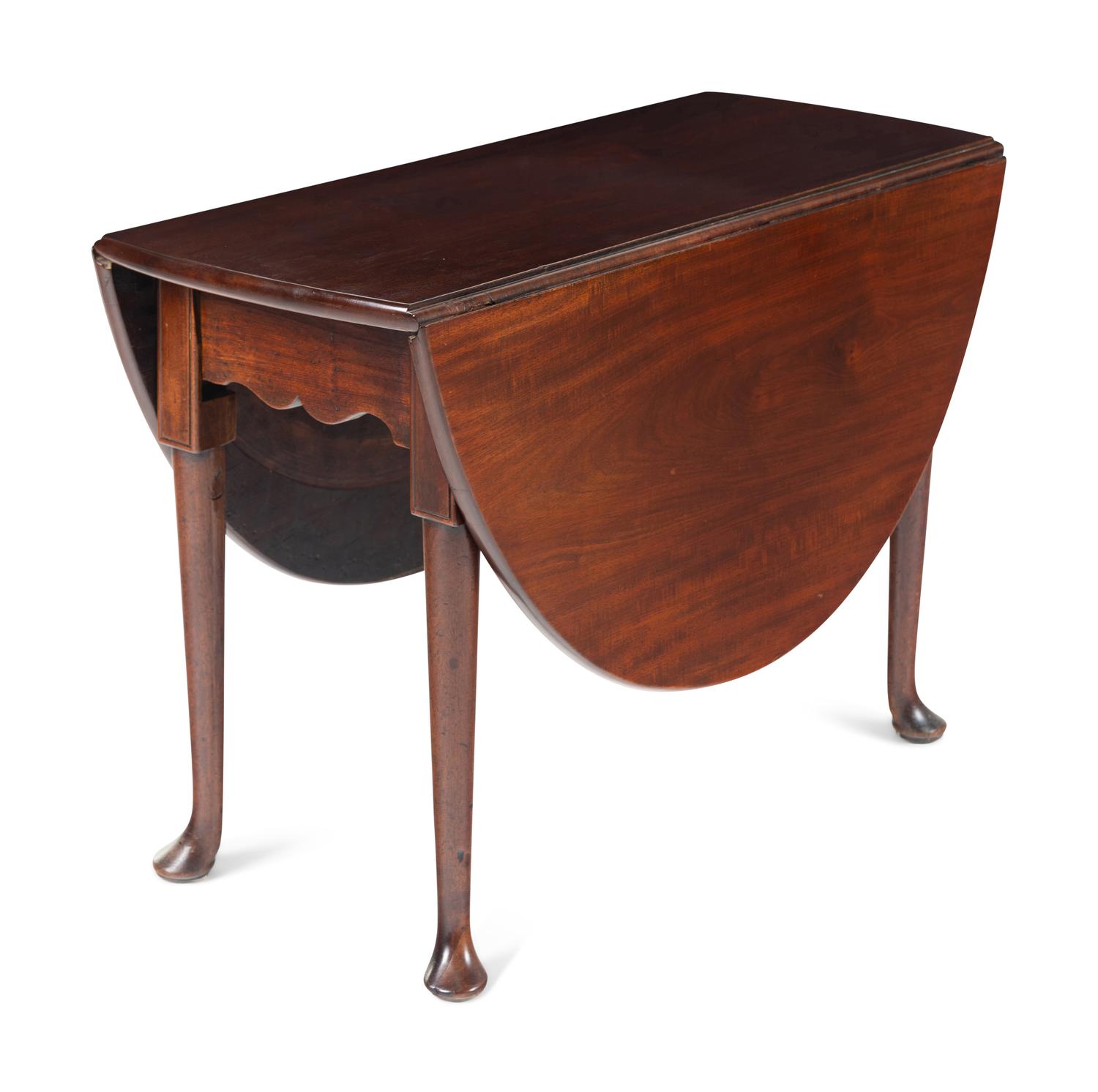 A George III Mahogany Drop-Leaf Table