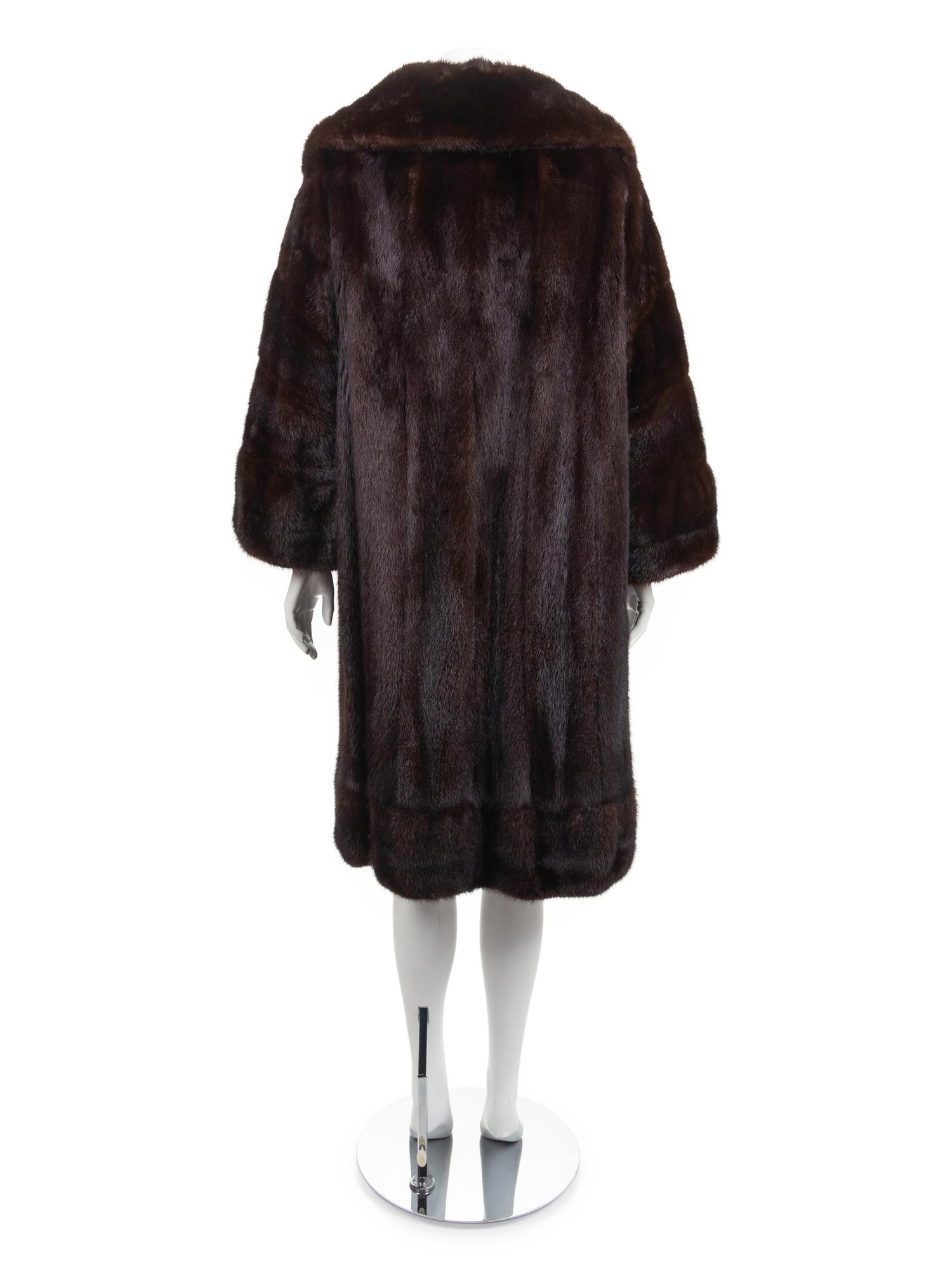 Bruno and Joseph Mink Coat, 1990-2000s