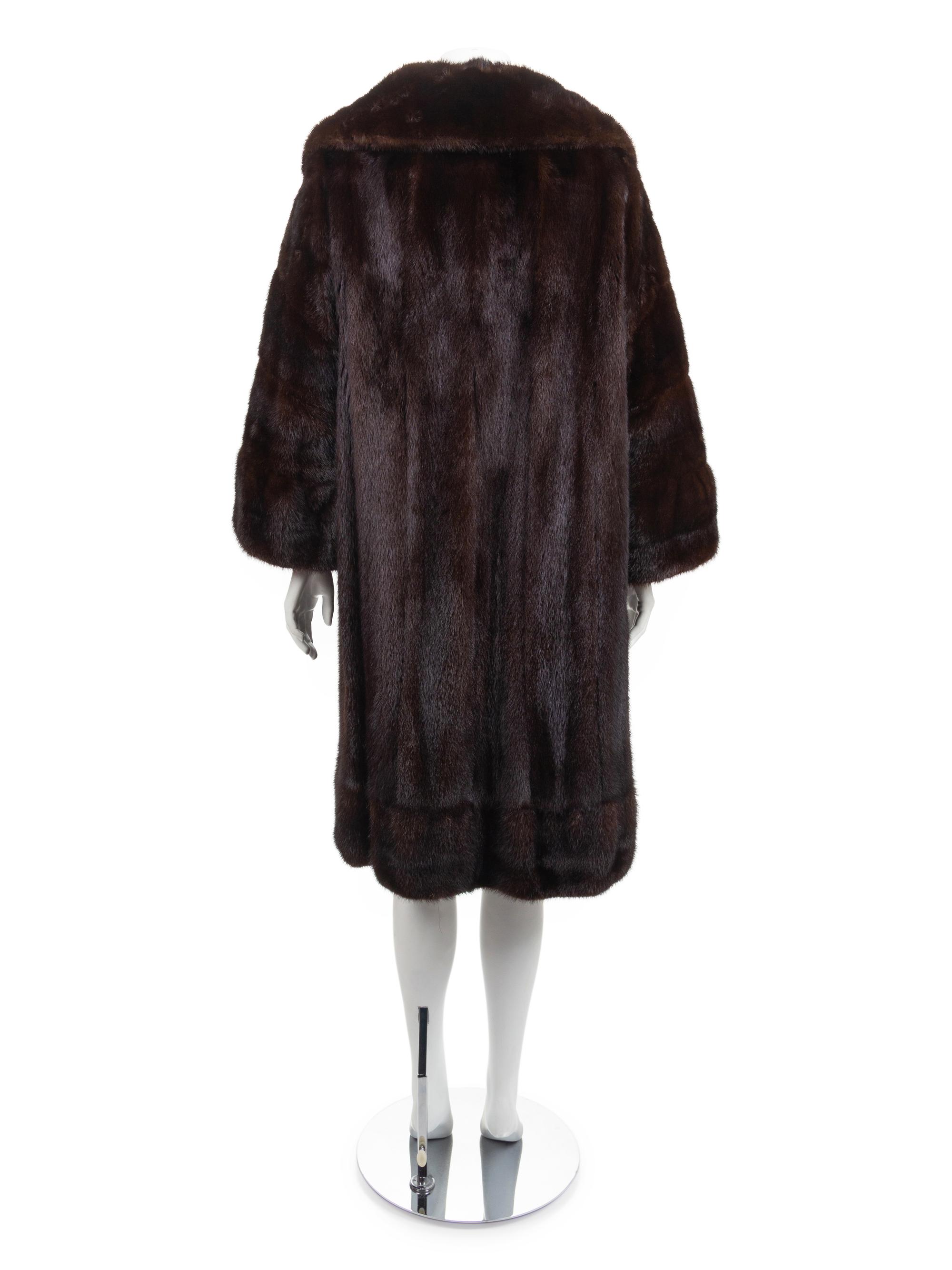 Bruno and Joseph Mink Coat, 1990-2000s