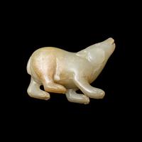 Five Chinese Jade Carving of Animals, 20th Century 動物造型玉把件五枚