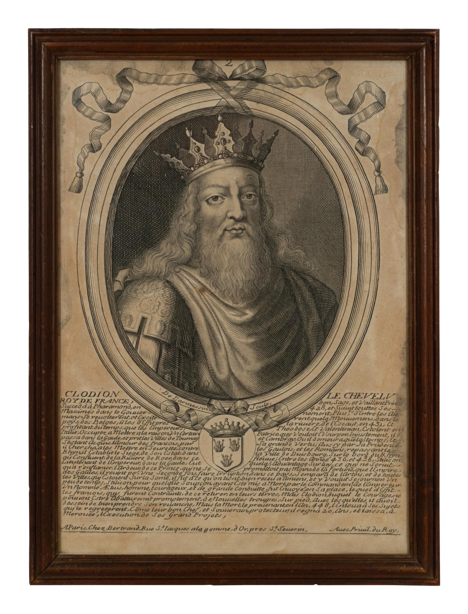 A Set of Twenty-Two Framed French Engravings