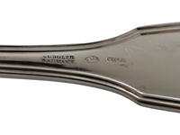 A German Fiddle Back Silver Soup Ladle