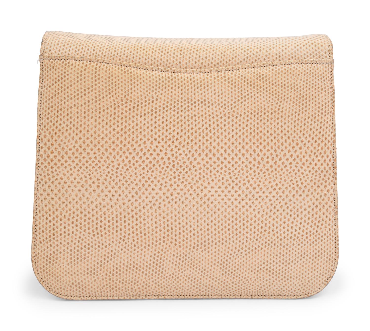 Judith Leiber Lizard Skin Shoulder Bag