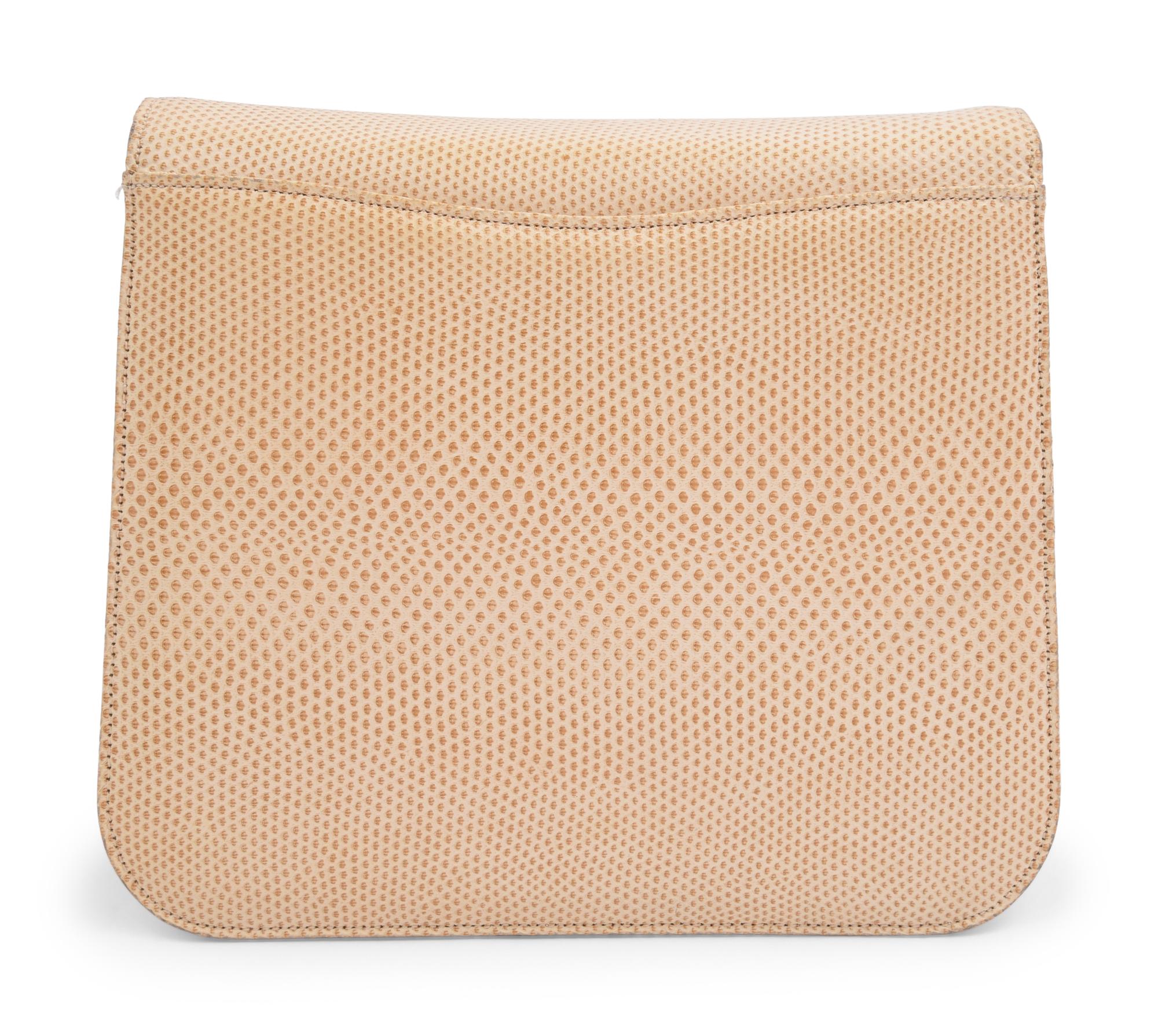 Judith Leiber Lizard Skin Shoulder Bag