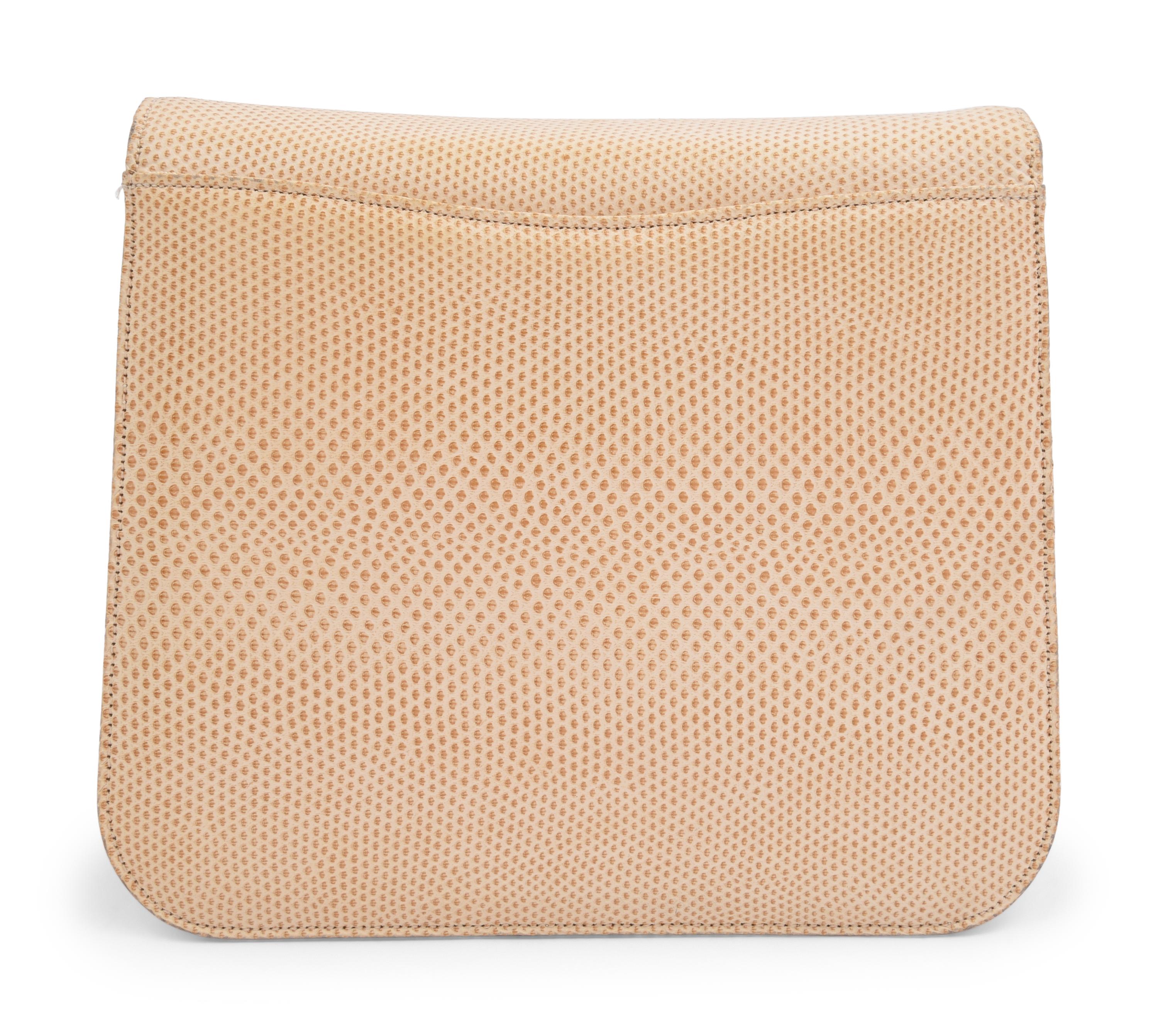 Judith Leiber Lizard Skin Shoulder Bag