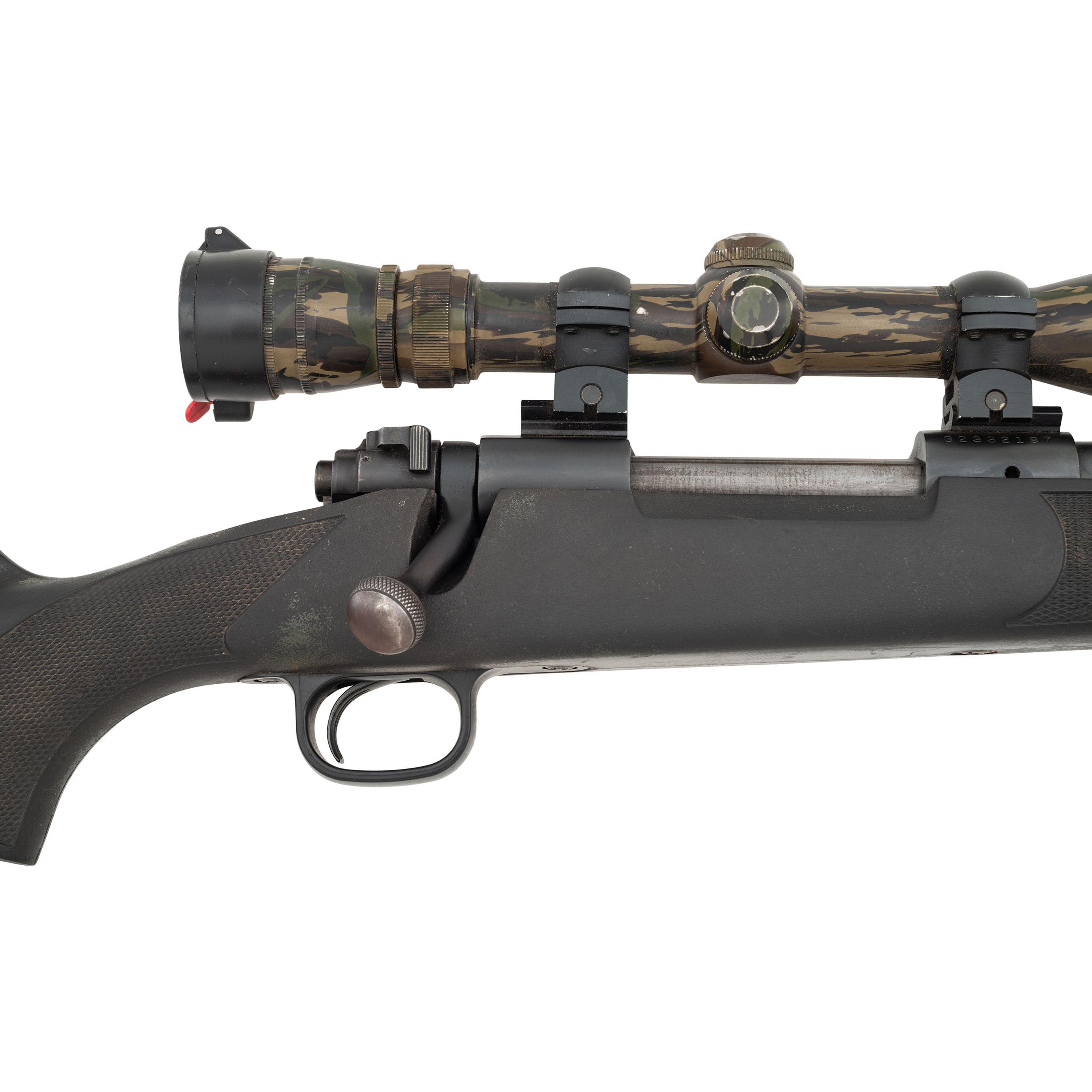 * Winchester Model 70 with Camo Redfield Scope