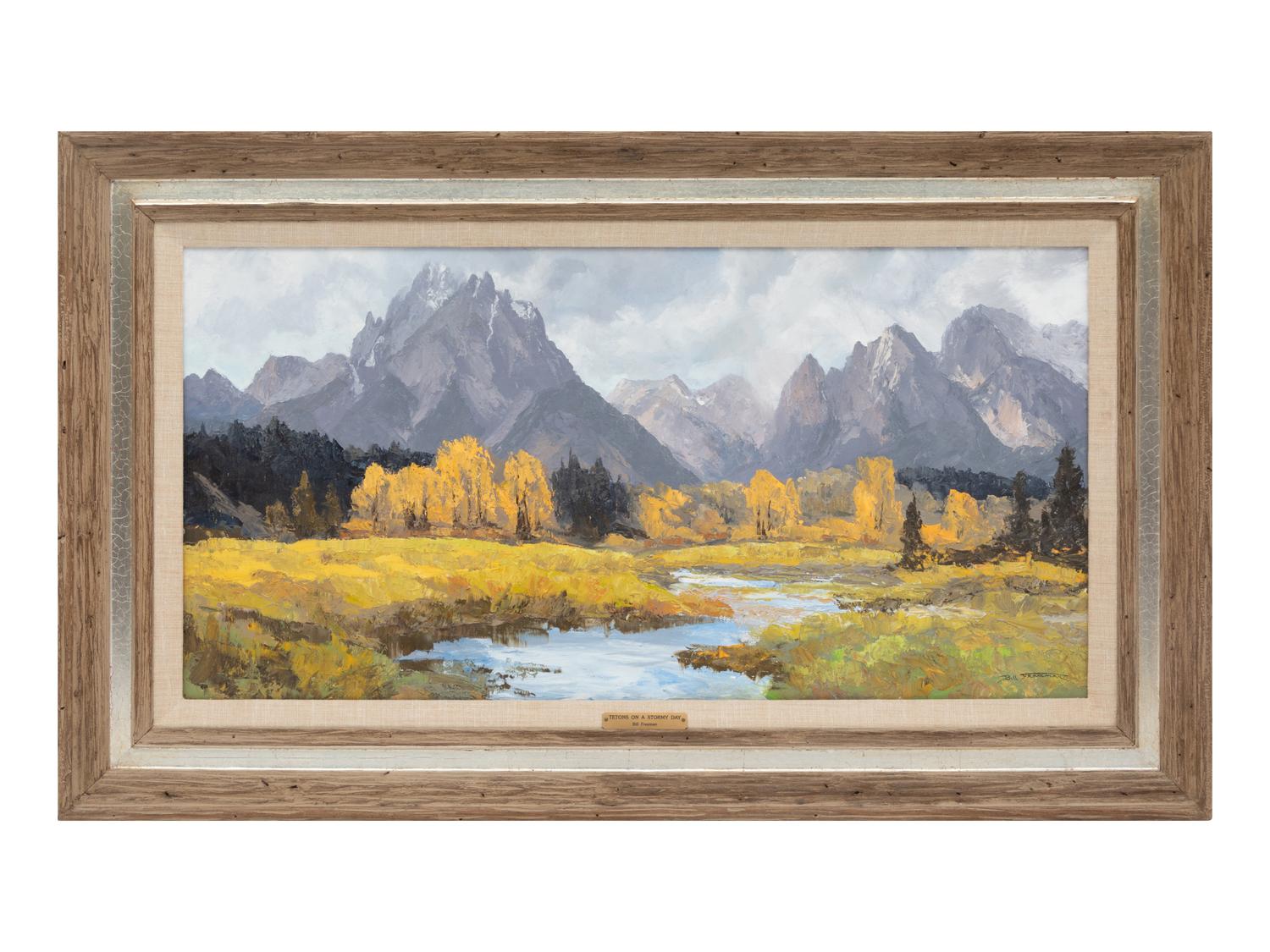 Tetons On A Stormy Day