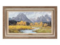 Tetons On A Stormy Day