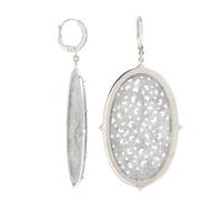 JADE, DIAMOND, AND BROWN DIAMOND EARRINGS