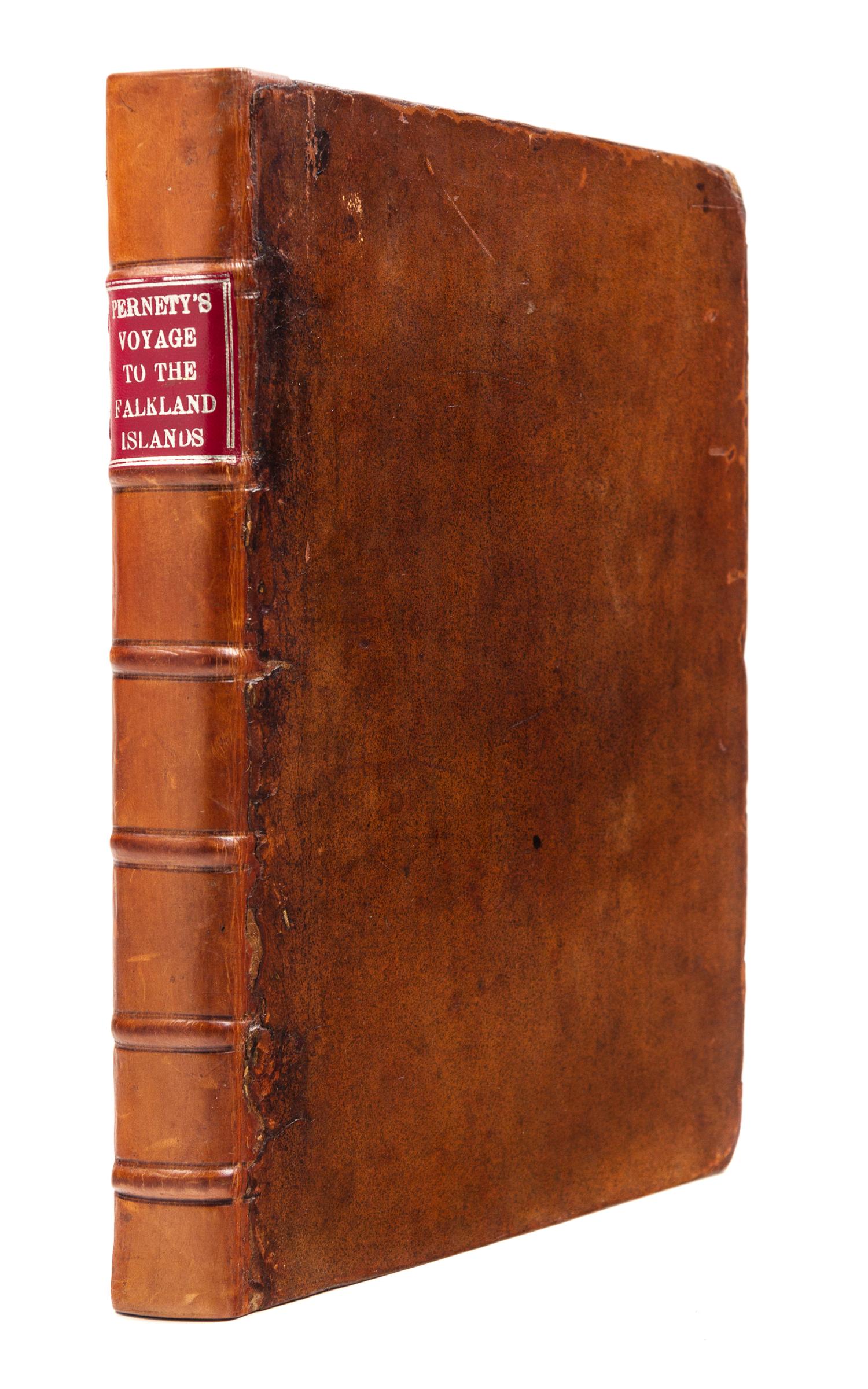PERNETY, Antoine Joseph (1716-1796). The History of a Voyage to the Malouine (or Falkland) Islands. London, 1771.