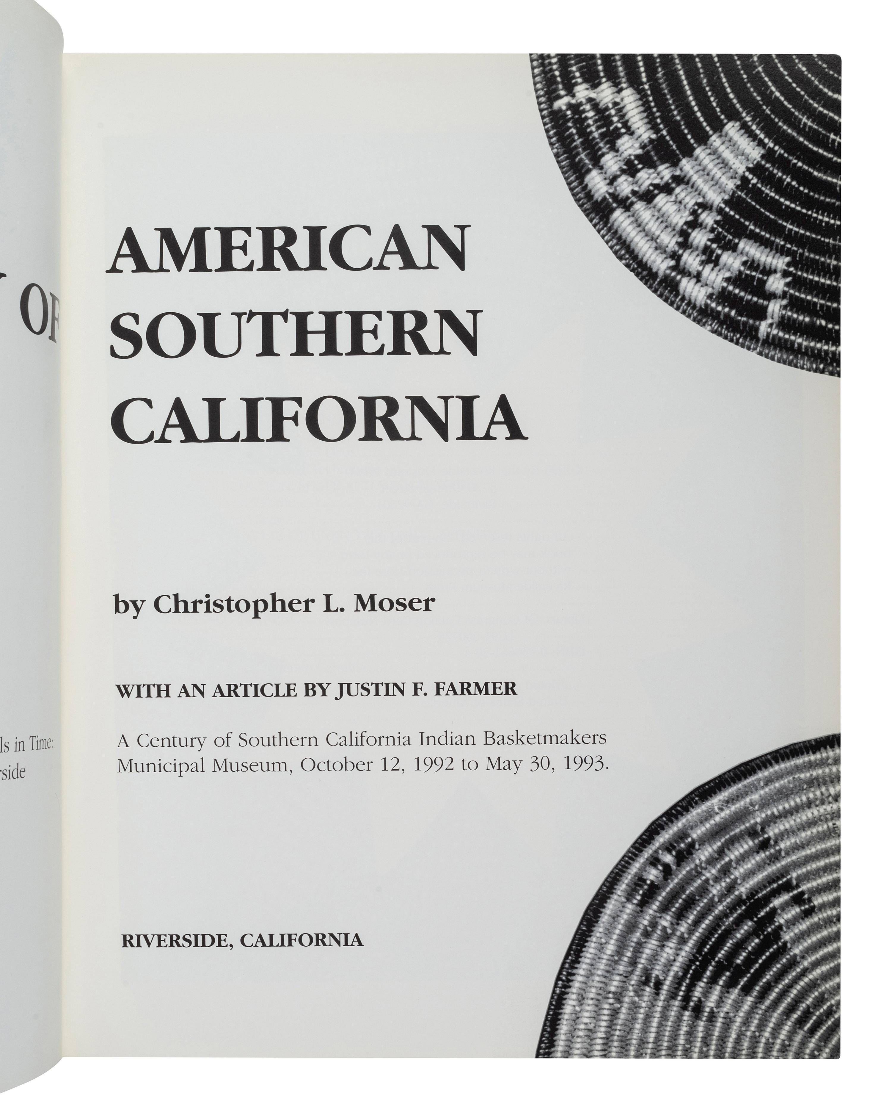 [CALIFORNIA] Book on Basketry