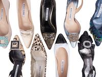 Nine Pairs of Monolo Blahnik Shoes