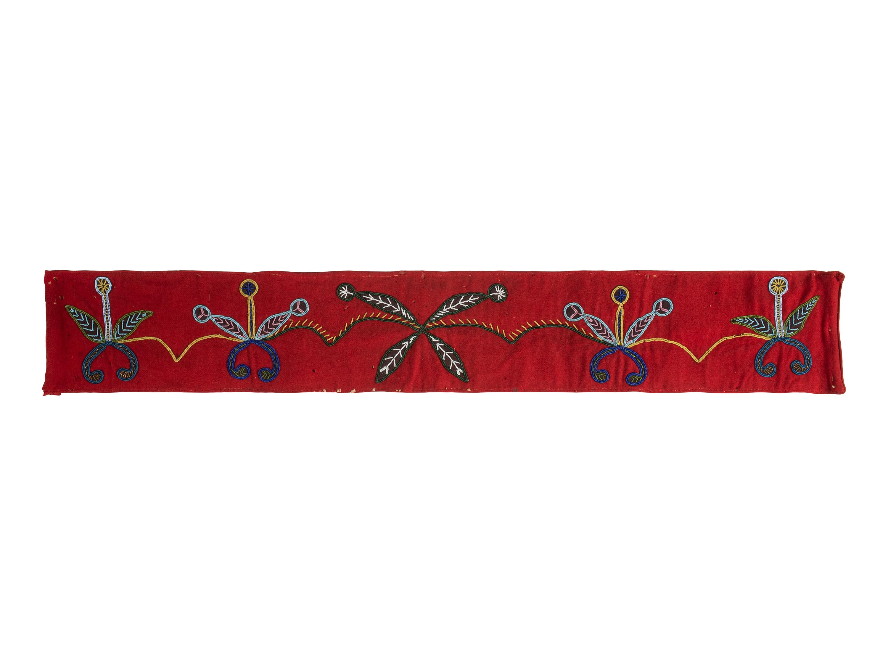Blackfeet Beaded Horse Breastplate