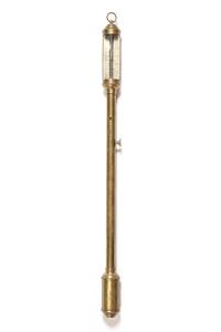 A Portuguese Brass Ship's Barometer