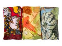 Three Hermès 90cm Silk Chiffon Scarves