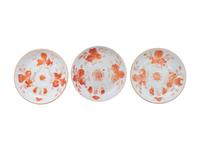 Fifteen Chinese Famille Rose Porcelain Dishes