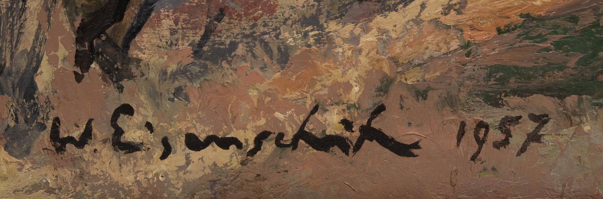 Untitled (Landscape with Building)