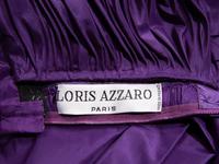 Loris Azzaro Haute Couture, Convertible Purple Taffeta Evening Gown