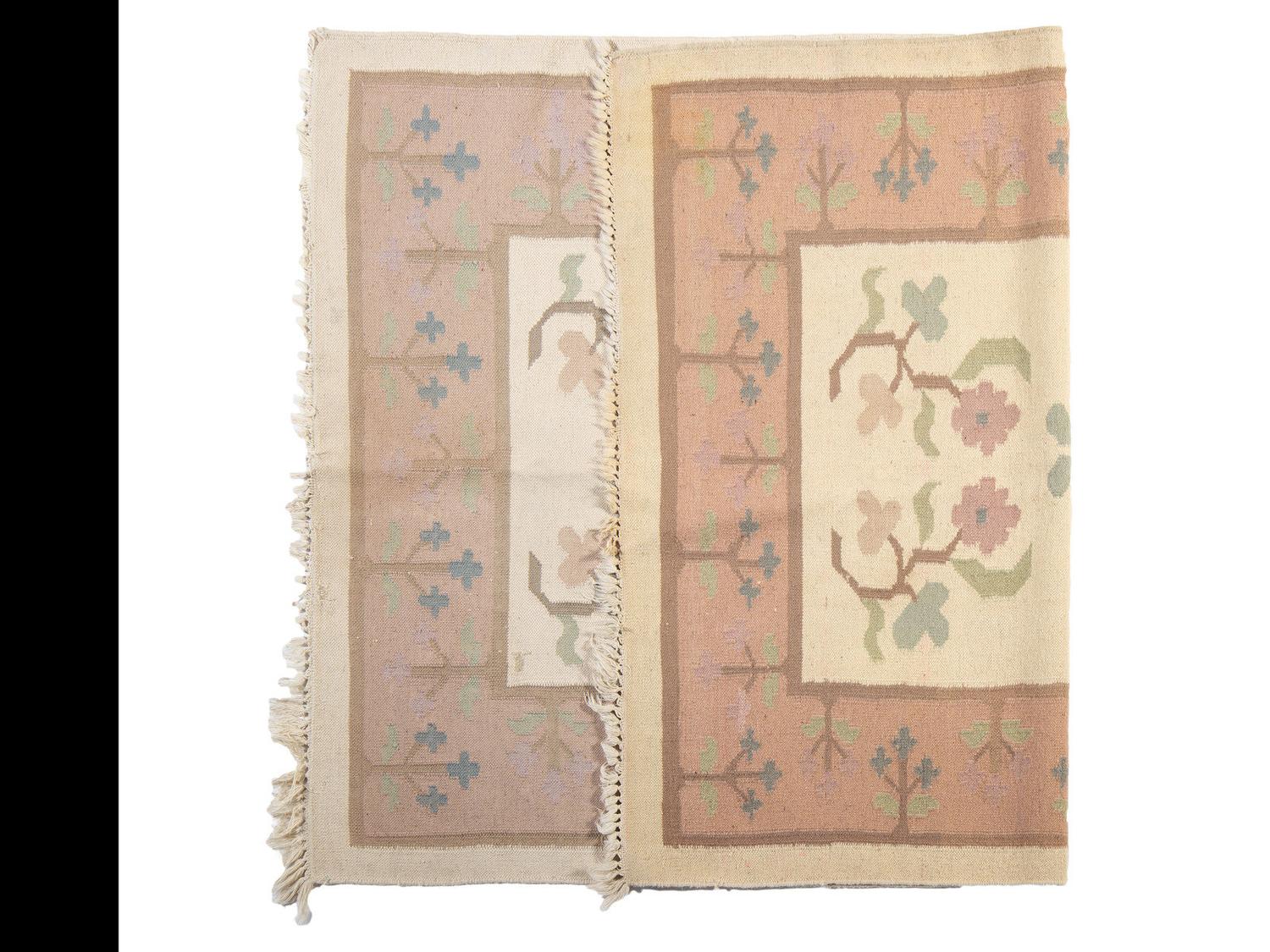 Three American Woven Area Rugs