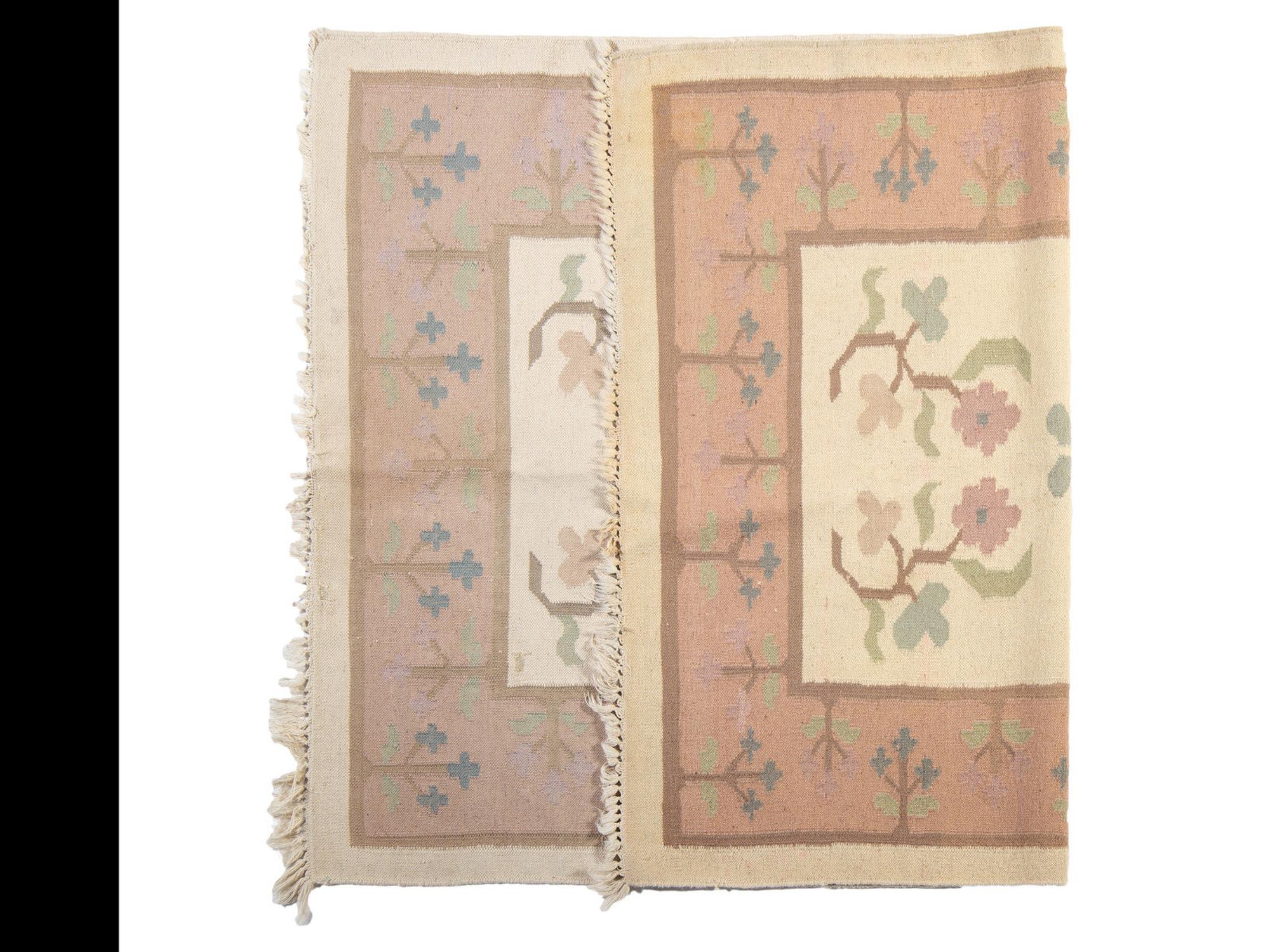 Three American Woven Area Rugs