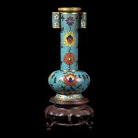 A Chinese Cloisonné Enamel Arrow Vase, Touhu 掐絲琺琅投壺