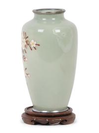 Two Japanese Cloisonné Vases