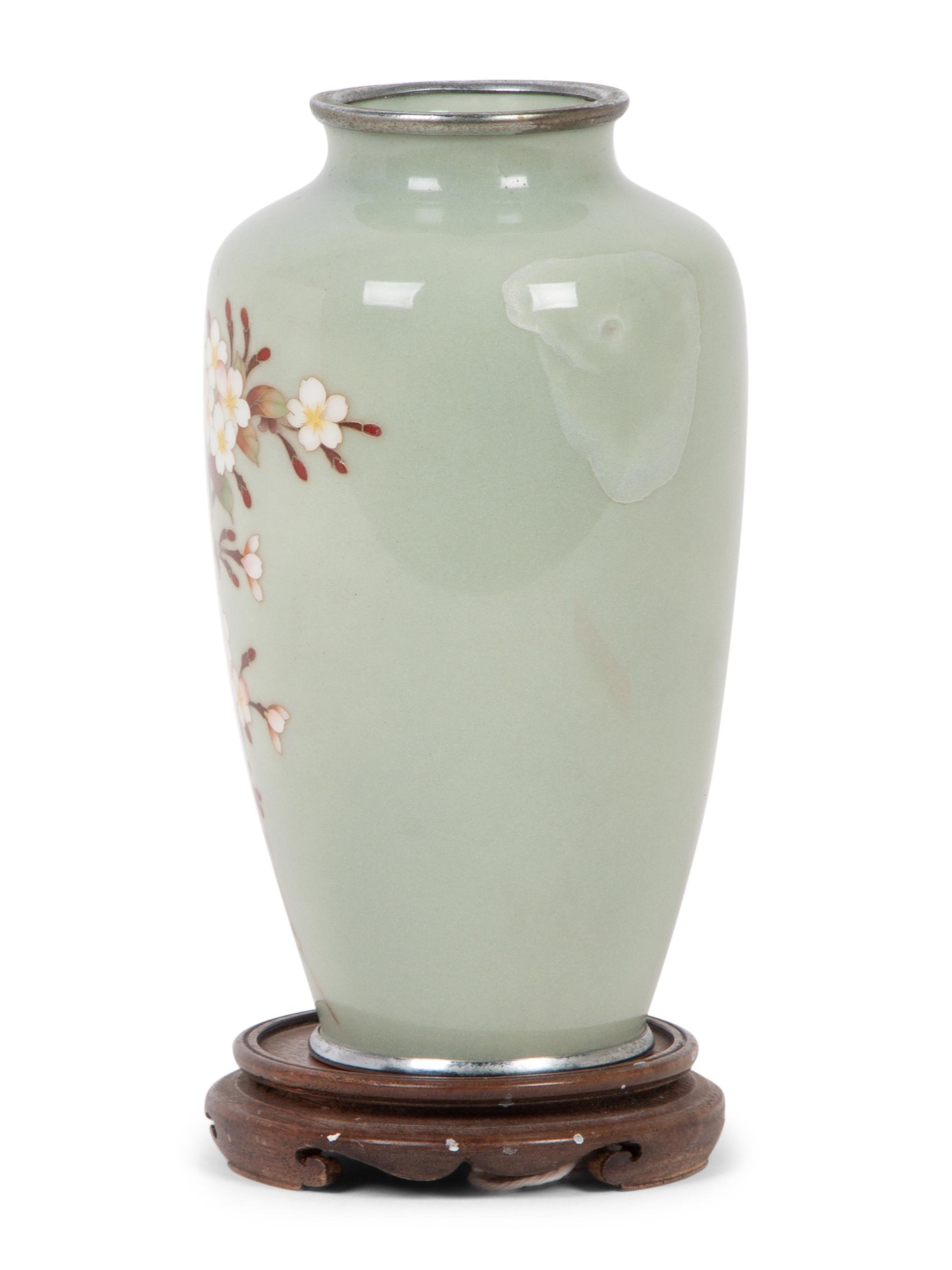 Two Japanese Cloisonné Vases
