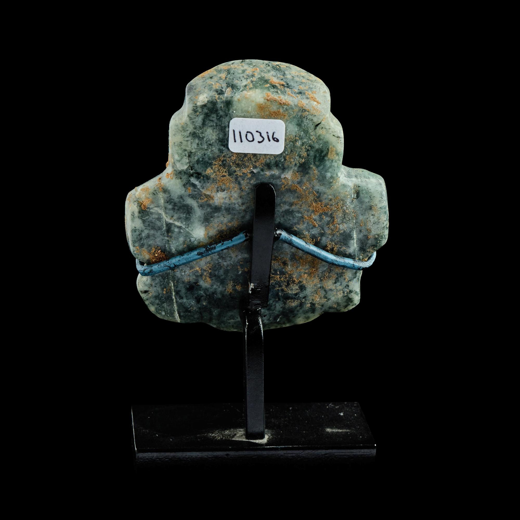 A Chontal or Olmec Jade Figure