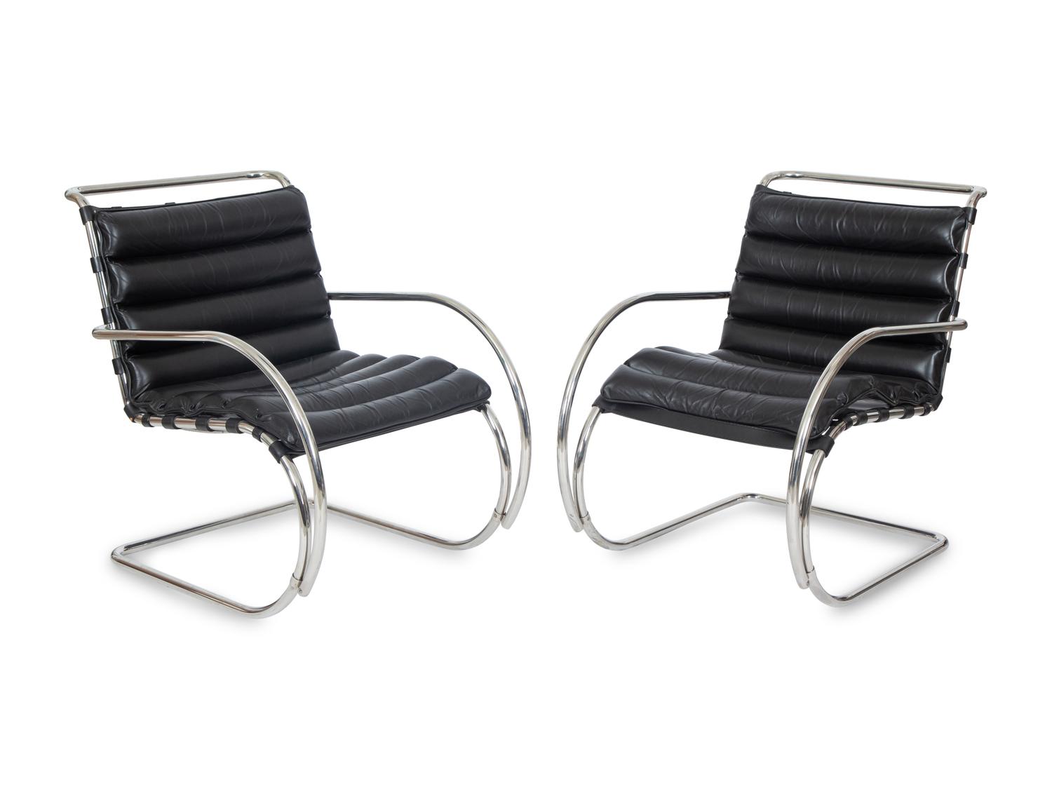 A Pair of Knoll MR Lounge Chairs