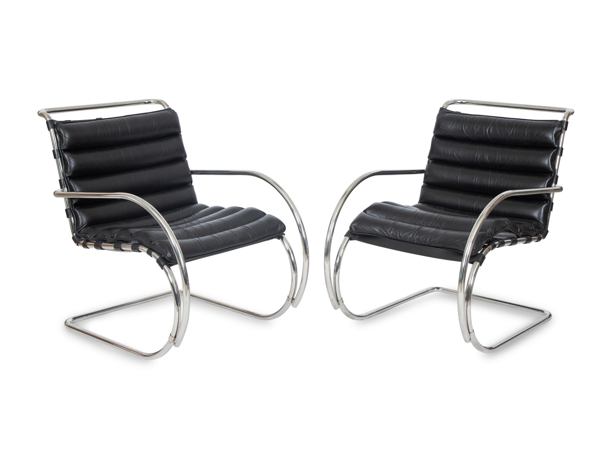 A Pair of Knoll MR Lounge Chairs