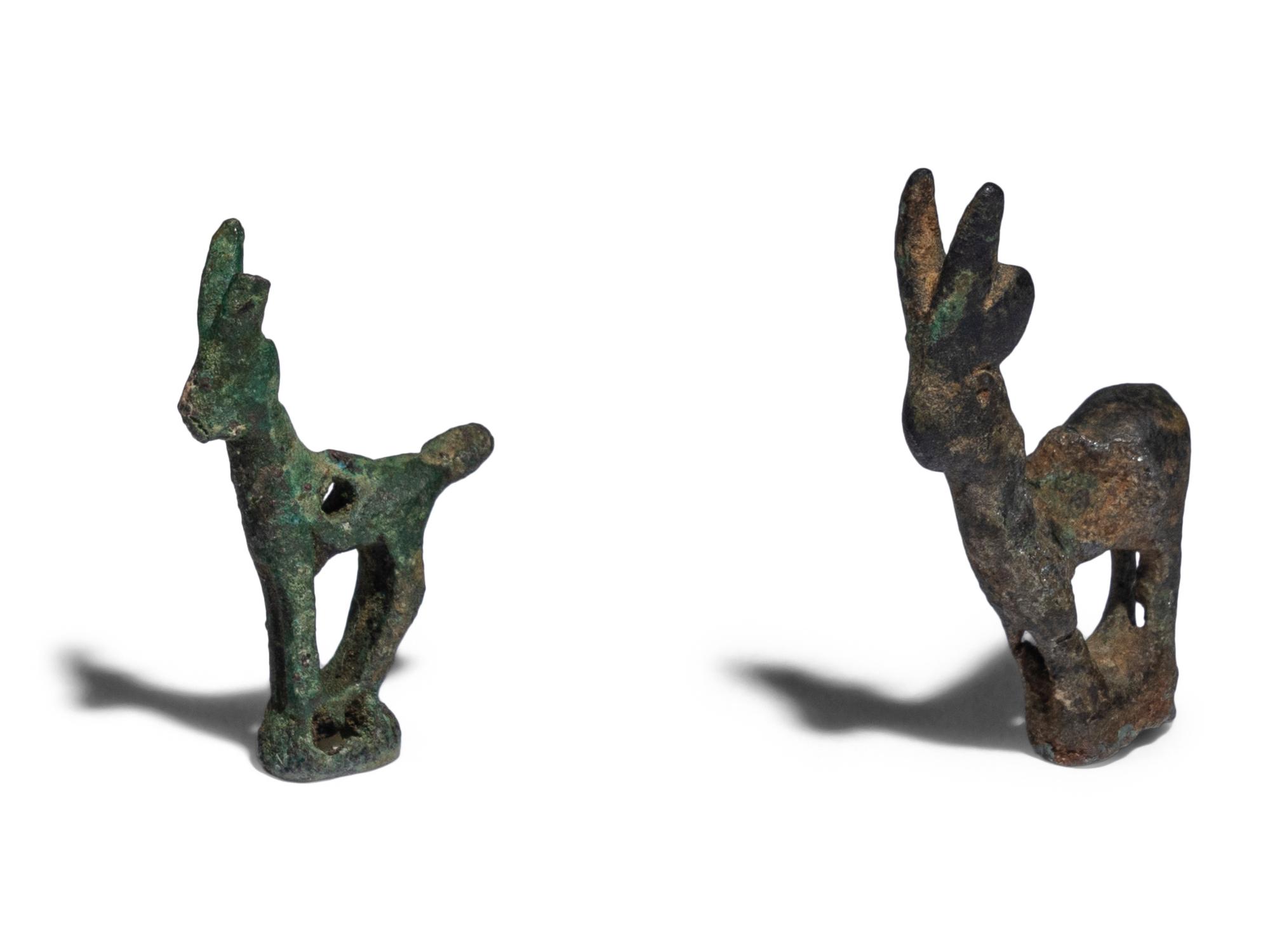Seven Near Eastern and Roman Bronze Animals