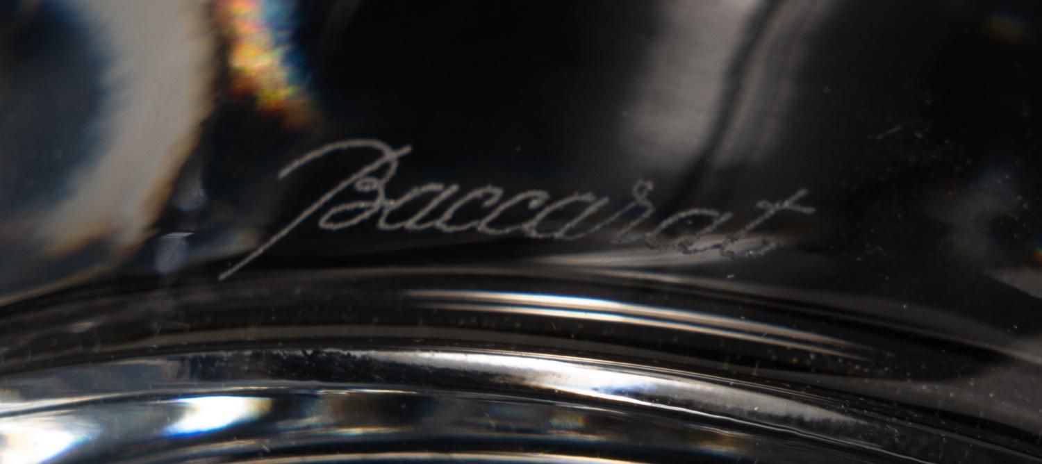 A Baccarat Glass Decanter and Pitcher