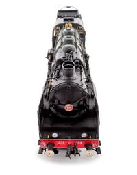A Fulgurex Polychrome O-Gauge S.N.C.F 4-6-2 Locomotive and Tender