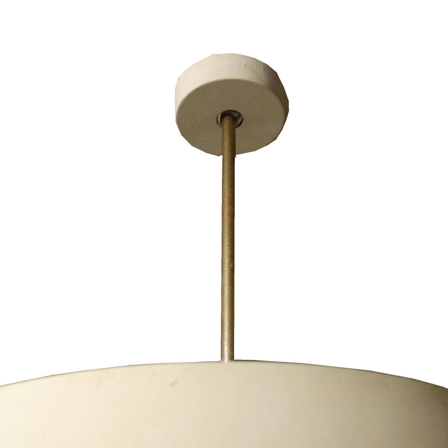 A Set of Six Mid-Century Light Fixtures 23" W x 23" D x 31" H — United States, Mid-20th Century