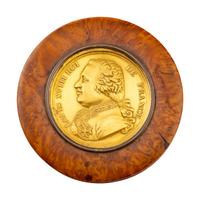 Three French Burlwood and Gilt Metal Boxes